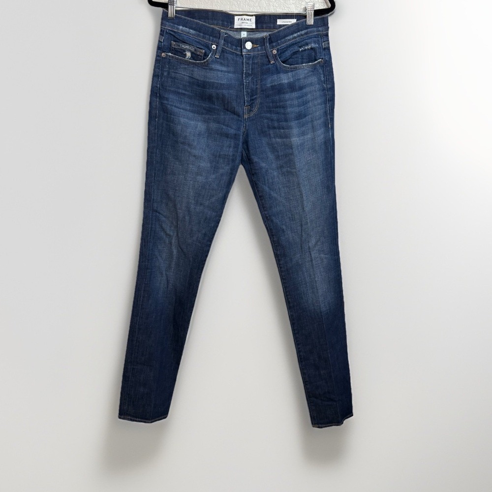 FRAME L'Homme Slim Fit Denim Jeans Mens Size 31 Mid Wash Casual Streetwear
